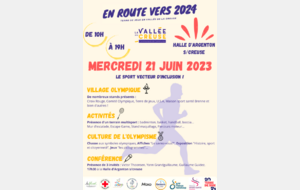 Evènement - En route vers 2024 ! 21 juin 2023 - Halle d'Argenton - sur - Creuse
