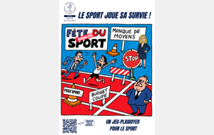 Le Jeu - Plaidoyer &quot;Le sport joue sa survie&quot; du CROS CVL