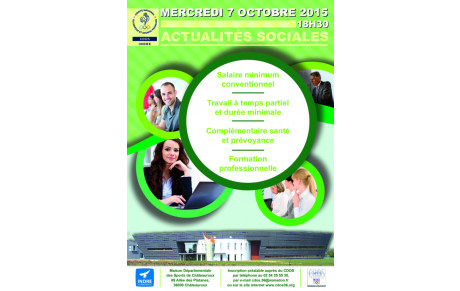 SOIREE &quot;ACTUALITES SOCIALES&quot;