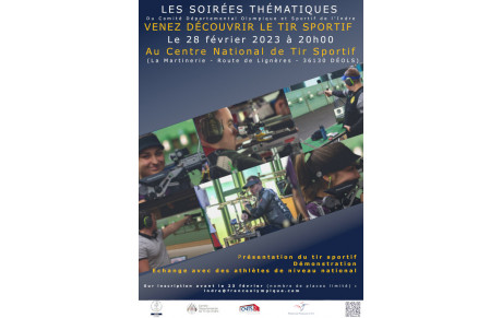 Soirée Thématique du Comité Départemental Olympique et Sportif de l'Indre
