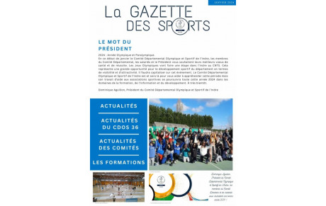 Gazette des sports - Hiver 2024