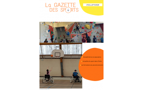 Découvrez l'édition estivale de la Gazette des Sports 36